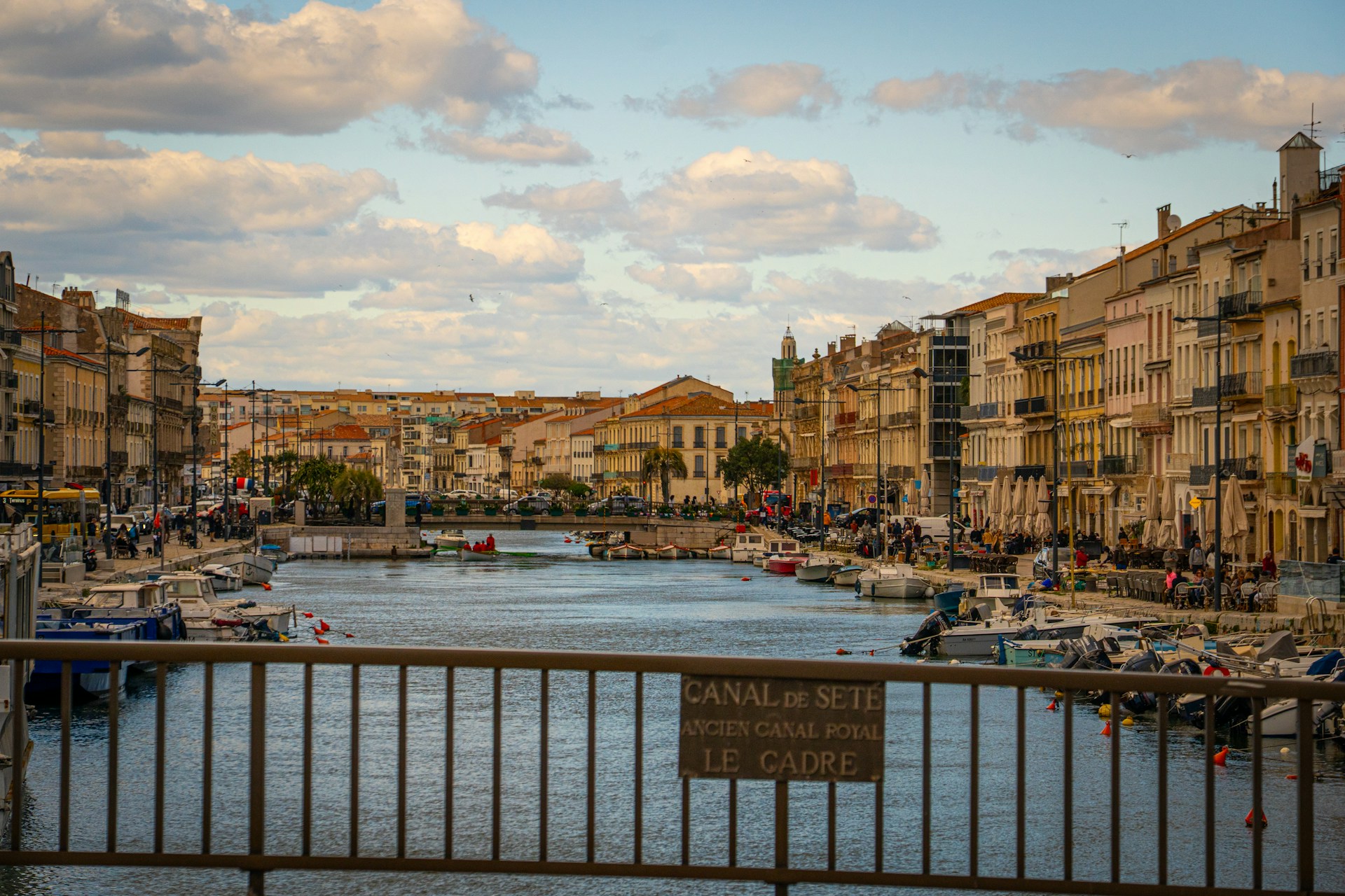 Canal de Sète, sud de la France